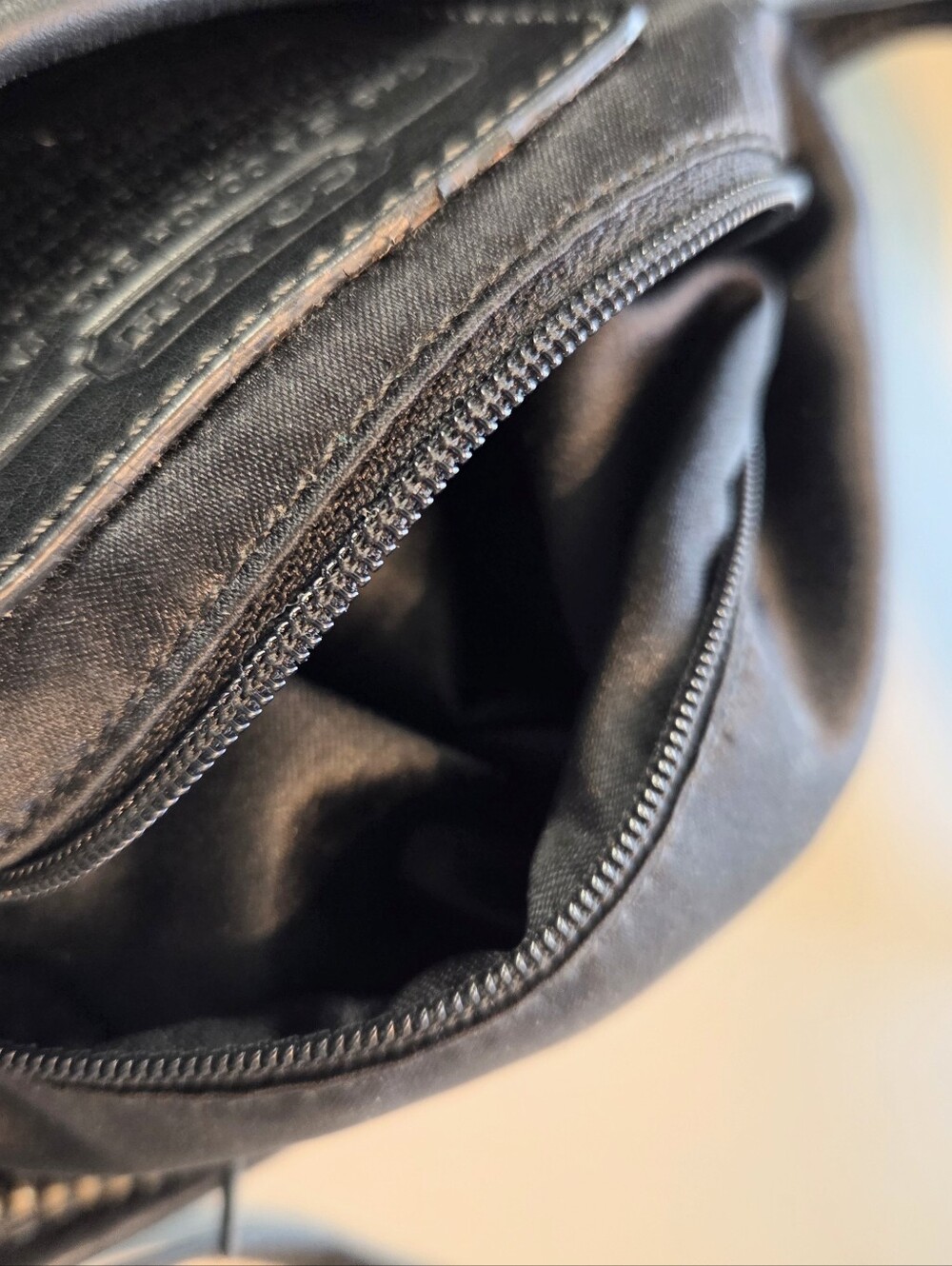 Coach Madison Sophia Monogram Black Canvas and Leather Crossbody Bag - Picture 12 of 15